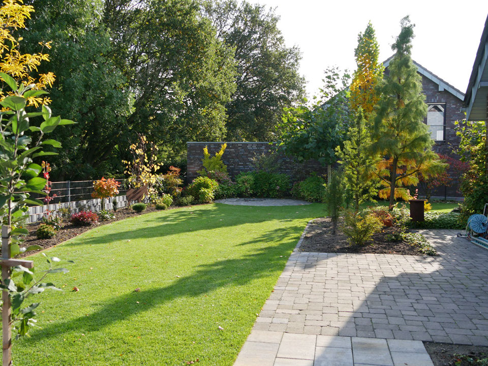 Ostterrasse und Beet wurden erweitert, Gartenplanung, Gartengestaltung, Wesel, Gilhaus