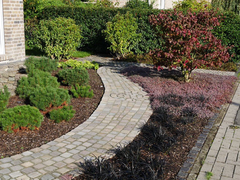 Pflastrung, Beetgestaltung, Vorgarten, Gartenbau, Gartengestaltung, Wesel, Gilhaus